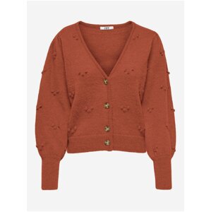 Brick women's cardigan JDY Sigrid - Women