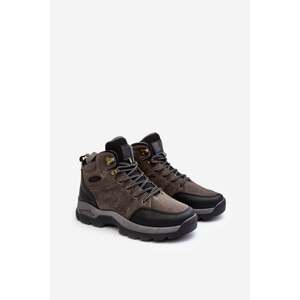 Men's Trekking Shoes Trapper Grey Fontanoe