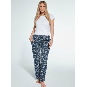Women's pyjama pants Cornette 690/36 S-2XL navy blue