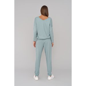 Karina Women's Long Sleeve Tracksuit, Long Pants - Mint