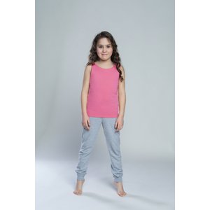 *Tola Girls' T-Shirt with Wide Straps - Pink