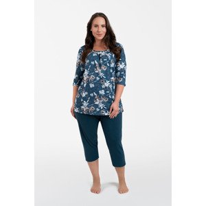 Pyjamas Madison 3/4 sleeve, 3/4 legs - print/nautical