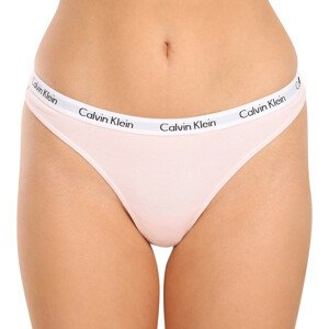 Calvin Klein women's thongs pink