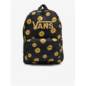 Black Girls' Floral Backpack VANS Realm H20 - Girls