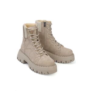 Capone Outfitters Round Toe Women's Boots With Trash Sole and Accessory.
