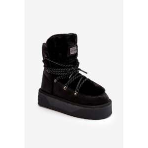 Vegan platform shoes waterproof D.Franklin black