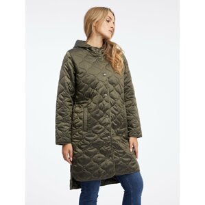 Orsay Khaki Women's Light Quilted Coat - Women's