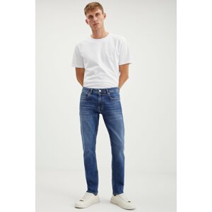 GRIMELANGE Herman Men's Denim Thick Textured Slim Fit Molded Jean