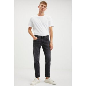 GRIMELANGE DAVIN Slim Fit Anthracite Single Jeans