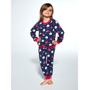 Pyjamas Cornette Young Girl 033/168 Meadow length/yr 134-164 navy blue