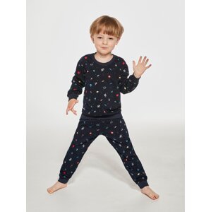 Pyjamas Cornette Young Boy 762/143 Cosmos length/r 134-164 navy blue