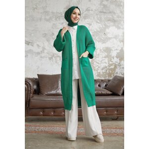 InStyle Farah Loose Sleeve Knitwear Cardigan - Green