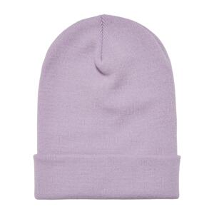 Heavy lilac long cap