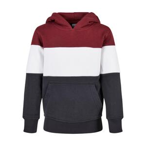 Boys 3-Tone Hoody port/white/navy