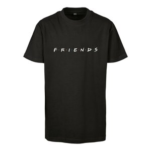 Black T-shirt with Kids Friends logo