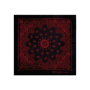 Scarf blk/red