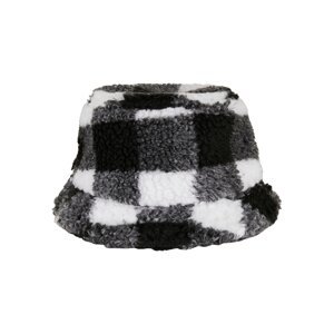 Sherpa Check Bucket Hat White/Black