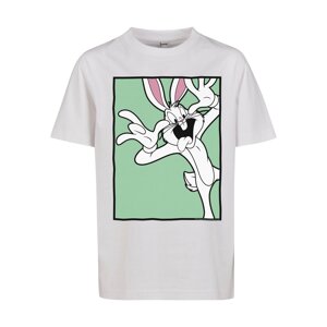 Looney Tunes Bugs Bunny Funny Face T-Shirt for Kids in White