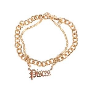 Zodiac Golden Anklet pisces