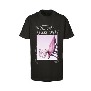 Children's black t-shirt for the whole day every day