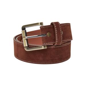Synthetic leather layering strap brown