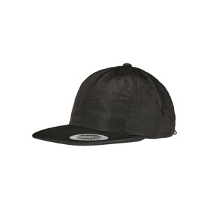 Adjustable nylon cap black