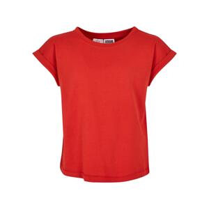 Girls' Organic T-Shirt with Extended Shoulder