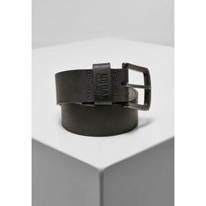 Dark grey imitation leather strap