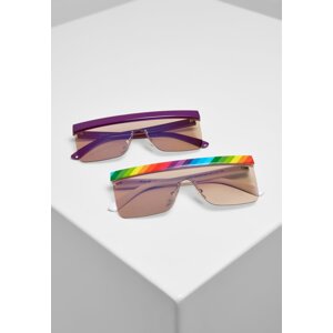 Sunglasses Pride 2-Pack multicolor/lilac