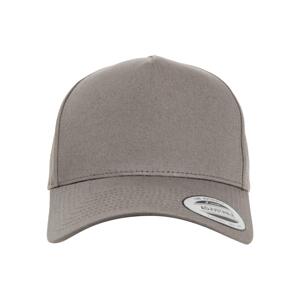 5-Panel Curved Classic Snapback Grey