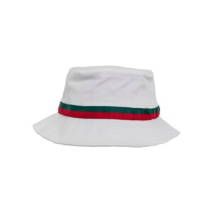 Stripe Bucket Hat White/Tan/Green