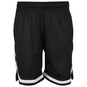 Boys' Stripes Mesh Shorts Black