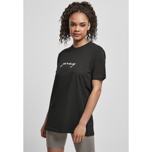 Women's T-shirt Pray EMB black