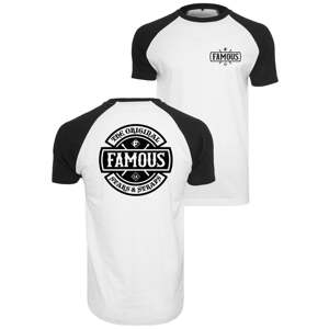 Raglan T-shirt Chaos Patch wht/blk