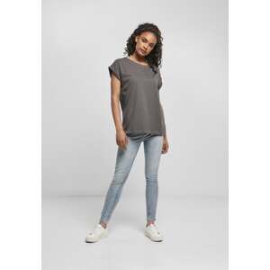 Women's T-shirt with extended shoulder darkshadow