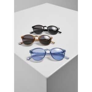 Cypress 3-Pack Sunglasses Black+Brown+Blue