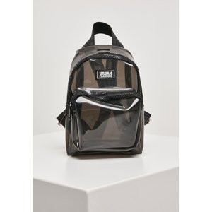 Transparent Mini Backpack Transparent Black