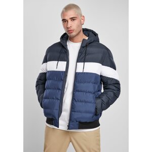 Colorblock Bubble Jacket Midnight/Navy Blue