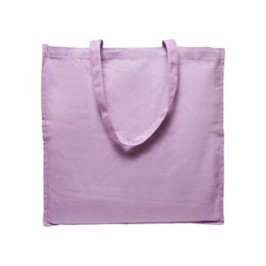Oversized softlilac canvas bag