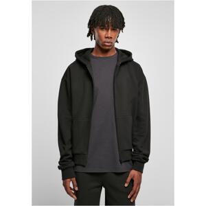 Ultra Heavy Zipper Hoody Black