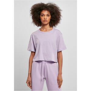 Women's Short Oversized Lilac T-Shirt