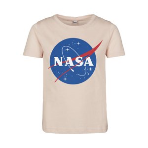 NASA Insignia Children's T-Shirt with Short Sleeves - Pink