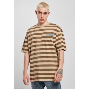 Starter Search Star Striped Oversize Union T-ShirtBeige/Darkolive/Bark