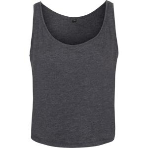 Women's Oversized Tank Top - Grey