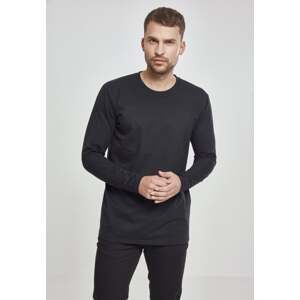 Black Stretch Terry Long Sleeve