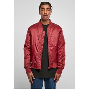 Burgundy Bomber Jacket