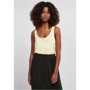 Women's Modal Loose Top Soft Yellow