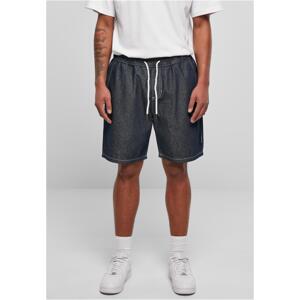 Southpole Denim Shorts Dark Blue Washed