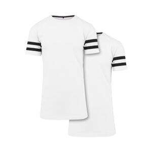 Stripe Jersey T-shirt 2-pack wht/blk