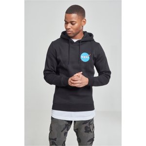 NASA Small Insignia Hoody Black